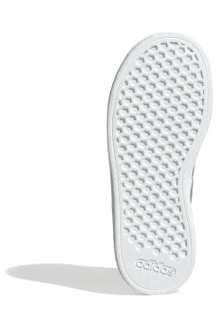 Adidas Grand Court 2 K – Weiße Sneakers mit silbernen Streifen