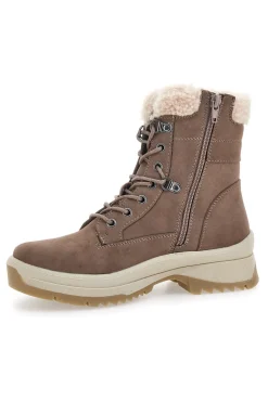 Altemberg SN2410262 Taupe Stiefeletten mit warmer Innenausstattung