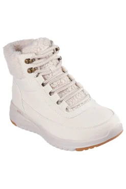 Anfibi beige impermeabili con interno in pelliccia Skechers ON-THE-GO STELLAR ALPINE ADVENTURE