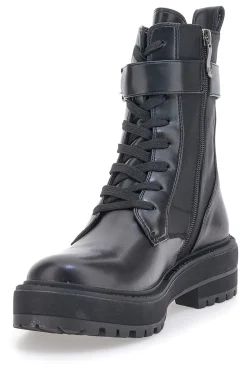 Anfibi Neri Con Patch Metallica LAURA BIAGIOTTI 8801