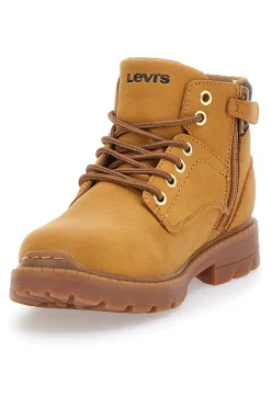 Anfibi ocra con collo imbottito e suola carrarmato Levi's Jax Plus