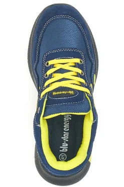 Antinfortunistiche blu giallo in pelle Blue Star BS180 S1PS SR