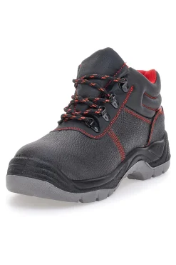 Antinfortunistiche Mid-Cut Nere e Rosse BLACK SHOOT 623 S3 SRC