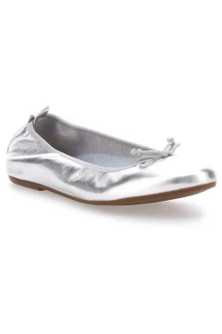 Ballerine Argento In Vera Pelle Pittarello Look 818005