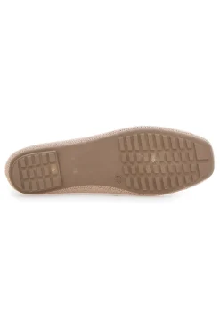 Ballerine beige in tessuto con soletta morbida The First PRE2