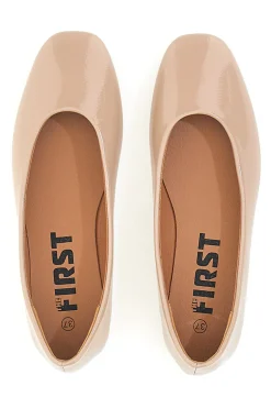 Ballerine beige vernice The First IDEA13 da Donna
