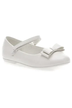 Ballerine Bianche con Cinturino e Fiocco GRAZIE GIRL 39G2509S