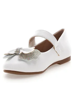 Ballerine Bianche con Fiocco a Fiore GRAZIE GIRL 39G2514S