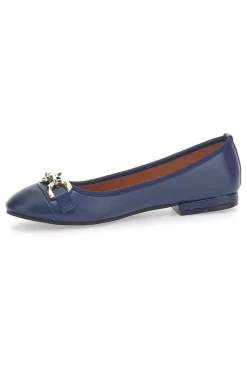 Ballerine Blu Con Catenina Dorata The First 170