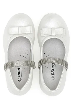 Ballerine con fiocco bianche ENERGY E707