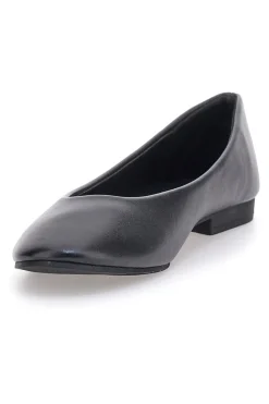 Ballerine nere basic in materie sintetiche The First IDEA06