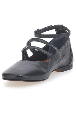 Ballerine Nere con Cinturini in Pelle PITTARELLO GLAM A2120101