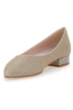 Ballerine Oro a Punta Pittarello Glam 3890