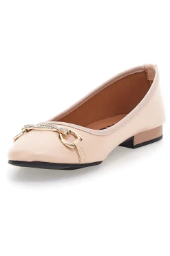 Ballerine rosa con catena decorativa The First IDE172