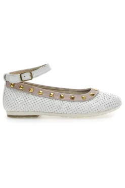 Ballerine Syssy 14512 Bianche e Beige