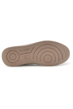 Beige Pantoletten aus perforiertem Stoff Mio tempo tf2508059