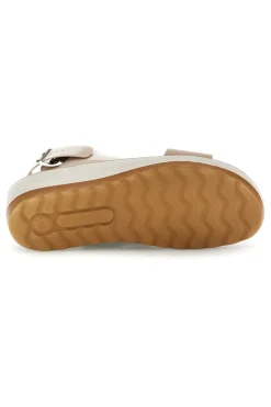 Beige Sandalen mit verstellbarem Riemen Fly Flot 90420G613C