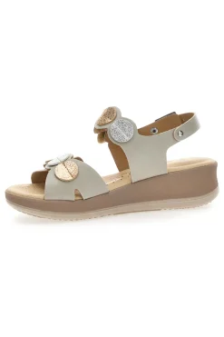 Beigefarbene Slingback-Sandale Vany Clipps 542481