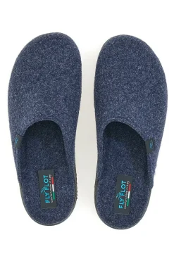 Blaue Fly Flot Hausschuhe 52720