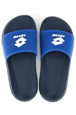 Blaue Pantoffeln mit Riemen Lotto Moku III Slide CL