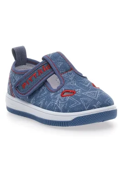Blaue Schuhe mit Sternen und Klettverschluss PITT KIDS 2242924