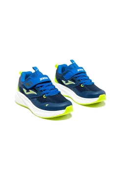 Blaue und neongrüne Laufschuhe mit Riemen Joma JFERRS2603V