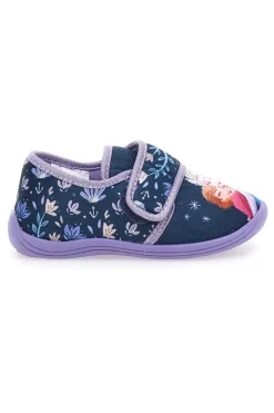 Blaue und violette Schuhe für die ersten Schritte mit FROZEN-Aufdruck 18FII4S41LA