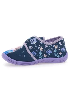 Blaue und violette Schuhe für die ersten Schritte mit FROZEN-Aufdruck 18FII4S41LA