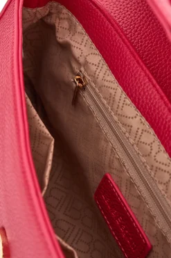 Borsa a Spalla Fucsia con Plancetta Dorata Laura Biagiotti 121-3