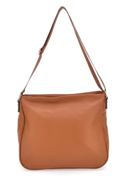 Borsa a Tracolla Marrone Con Zip Laura Biagiotti 25S-104-3
