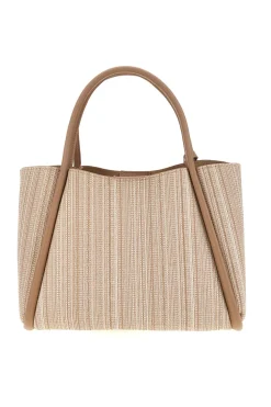 Borsa beige con tracolla Roncato R5379