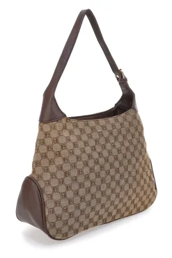 Borsa logata marrone con manico a spalla Laura Biagiotti LB25W-255-6