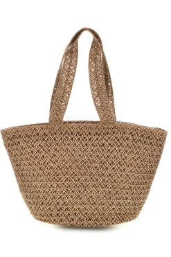 Borsa naturale intrecciata Selun 261002/D