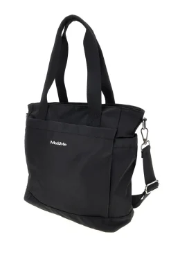 Borsa nera con tracolla e manici Me & me 2331