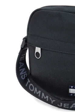 Borsello a tracolla nero con logo Tommy Jeans TOMMY DAILY REPORTER