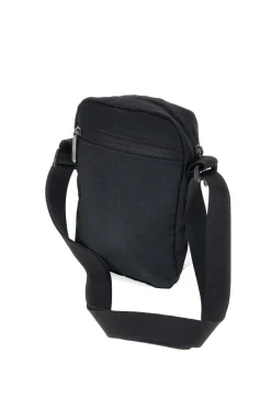Borsello grigio e nero con zip Indigeno metropolitano PITTSHU001-B