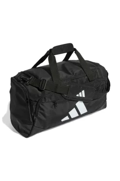 Borsone nero con tasche zip Adidas TRA DEE DUE M