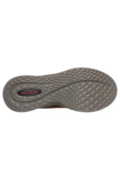 Braune Slip-In-Sneaker mit Arch Fit und Glide-Step Skechers Orvan Moxley