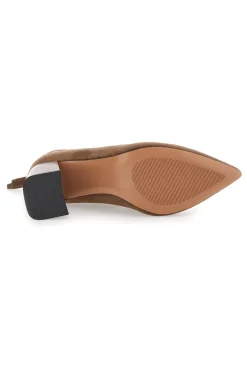Braune Stiefeletten mit Blockabsatz MARIELLA BURANI 50720458