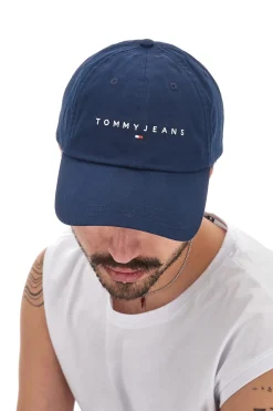 Cappellino Regolabile TOMMY JEANS LOGO CAP Blu