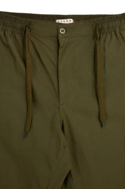 Cargo-Hose aus Baumwolle in Militärgrün Pittarello tierra NBY7070