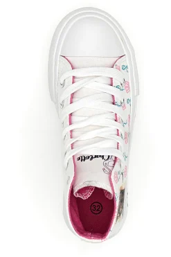 Charlotte 7901 Weiße Mid-Cut-Sneaker