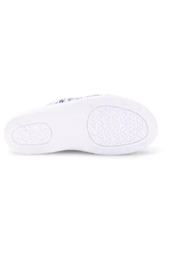 Ciabatta bianca e blu professionale con sottopiede in pelle Best Medical 2883