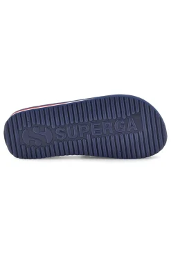 Ciabatta blu con fascia regolabile Superga S24E702