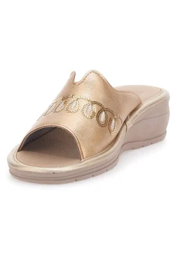Ciabatta Comfort Oro Linea Comoda 7226