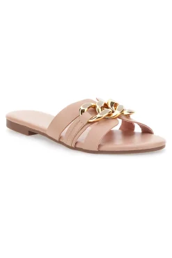 Ciabatte Basse Rosa con Catena Mon Dieu 3982