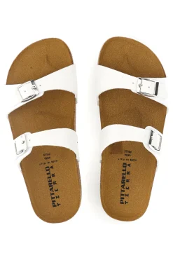 Ciabatte Bianco doppia fascia Pittarello tierra 335A006SR