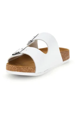 Ciabatte bianco sottopiede in vera pelle Pittarello tierra 335A20630SR