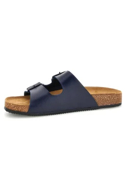Ciabatte blu con doppia fibbia Pittarello Tierra 335A038SR