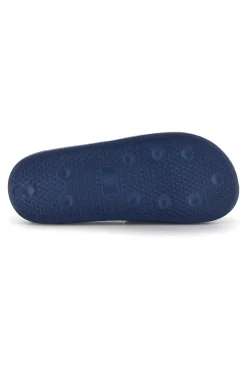 Ciabatte blu con fascia traforata Lotto Moku III Slide